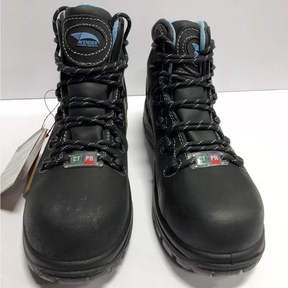 Avenger Womens A7127 Framer CT Boot Black Size 7.5 M - Picture 3 of 6